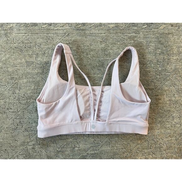 Athleta Exhale Bra Begonia M Light Pink Sports Bra - Picture 4 of 4